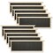 Honey Keeper 10-Pack Unassembled Beehive Frames with Natural Beeswax Foundations for Beekeeping, Medium Super - 6-1/4 inch